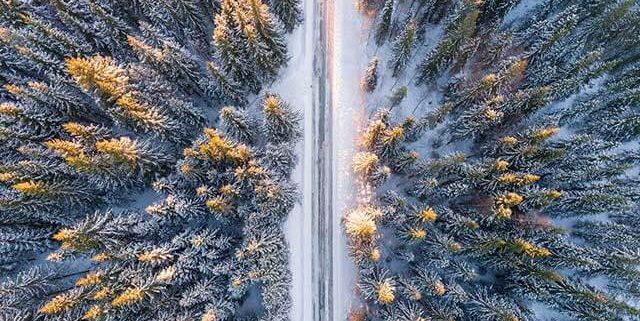 carretera nieve
