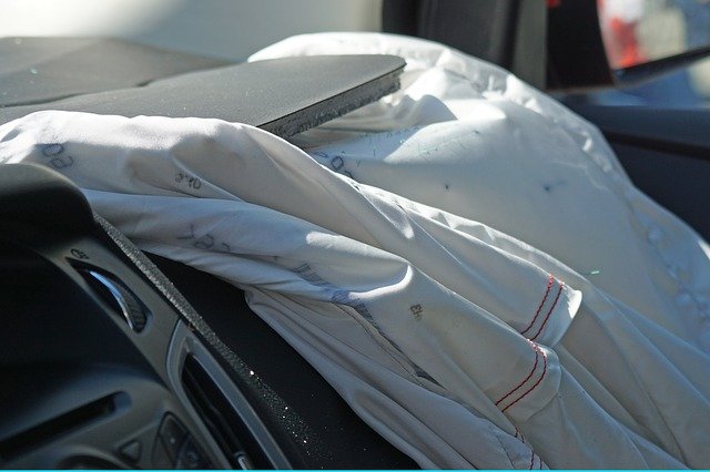 airbag desplegado
